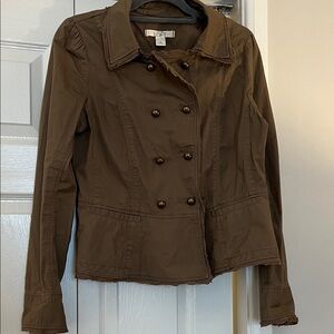 LOFT Utility Jacket in Rich Brown